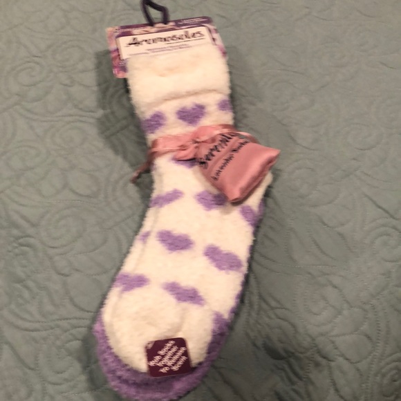 aromasoles Accessories - 2 pairs of non-skid slippers socks